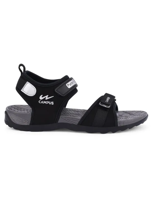 GC-22107 Black Men's Sandals sold by Campus Shoes
