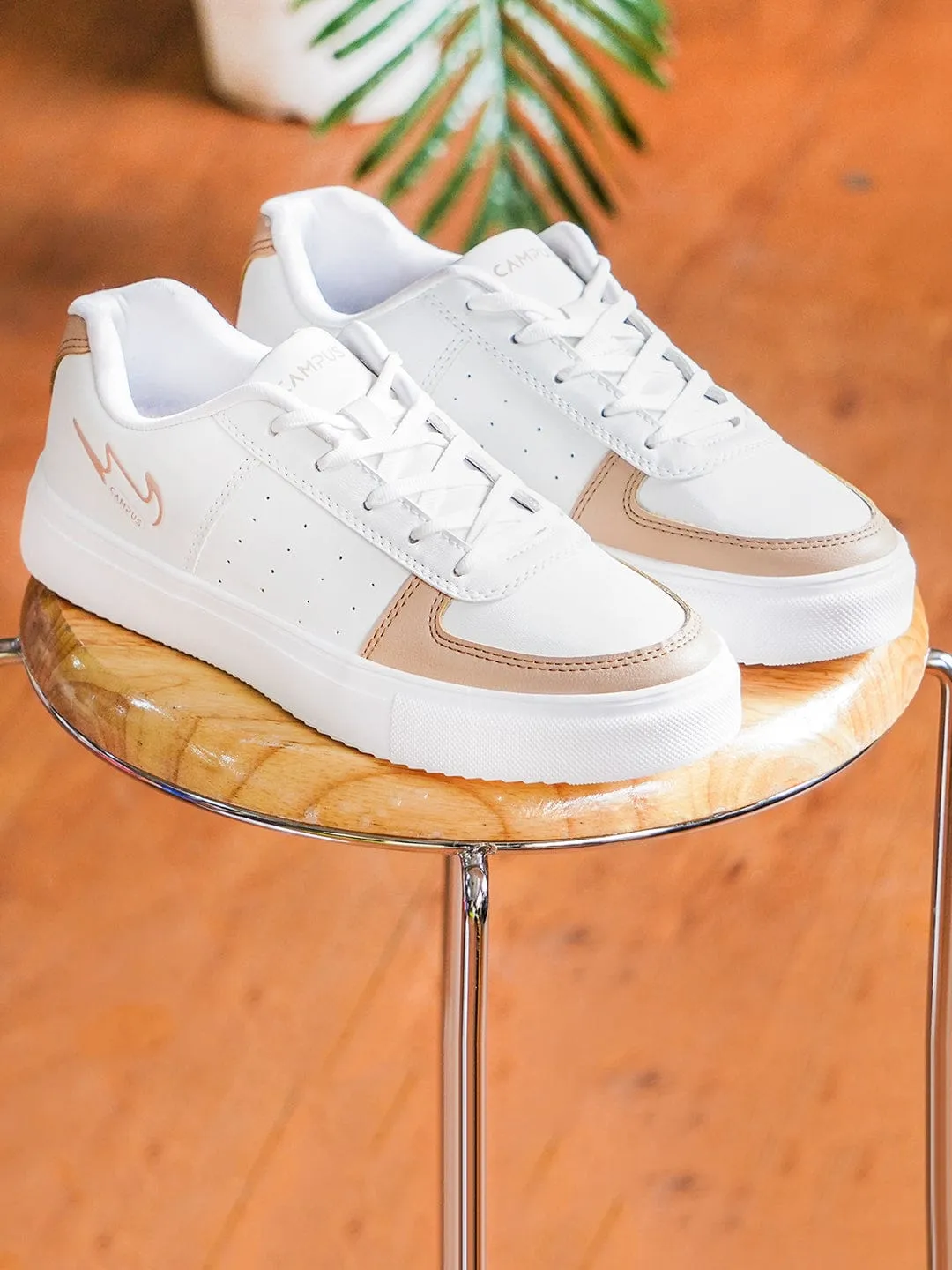 CAMP DENVER White Women's Sneakers sold by Campus Shoes product image thumbnail 5