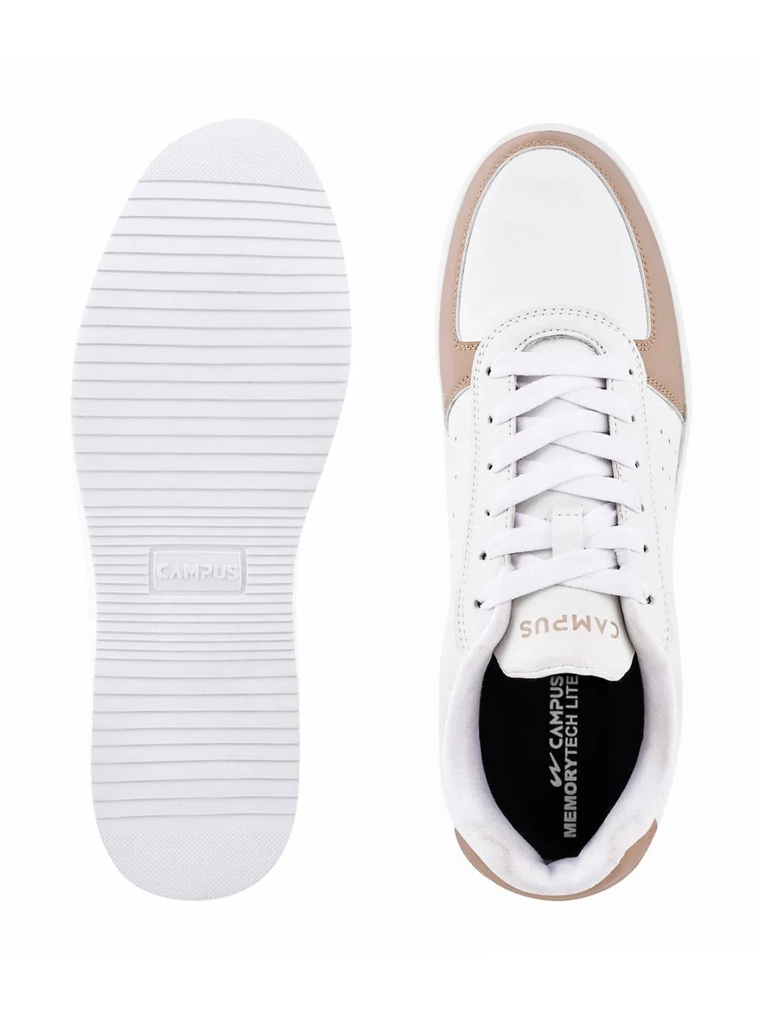 CAMP DENVER White Women's Sneakers sold by Campus Shoes product image thumbnail 4