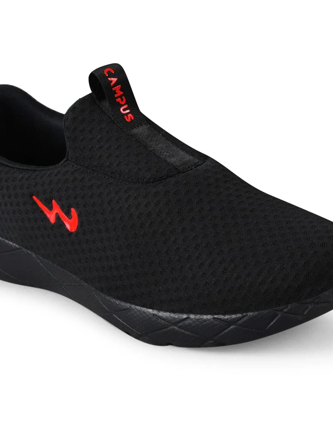 CROMP Black Men's Running Shoes sold by Campus Shoes product image thumbnail 5