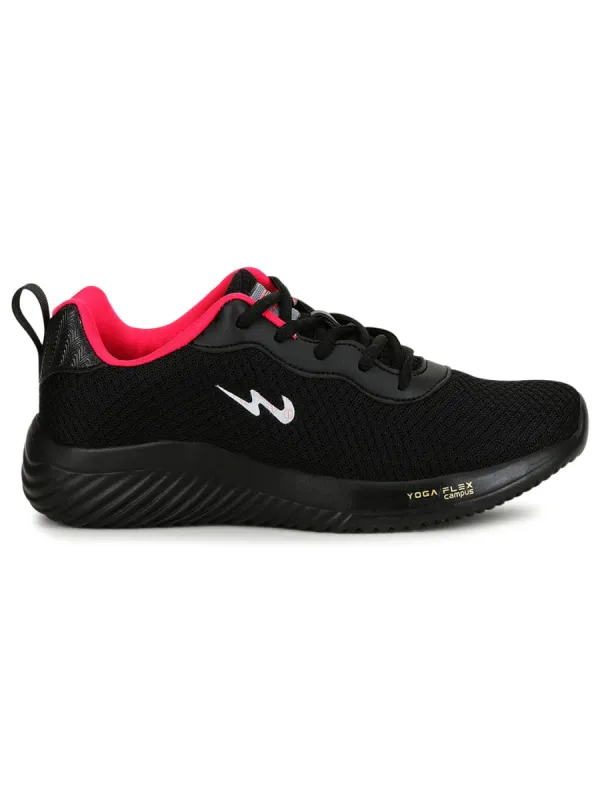 LISA N Black Women's Casual Shoes sold by Campus Shoes