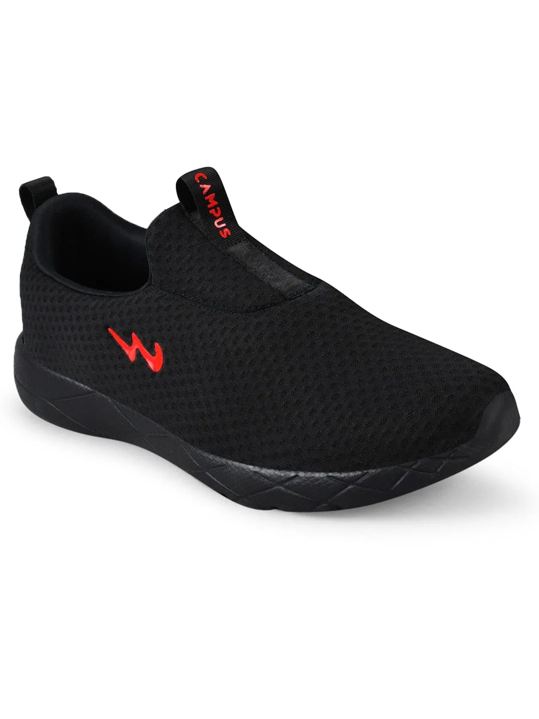 CROMP Black Men's Running Shoes sold by Campus Shoes product image thumbnail 2