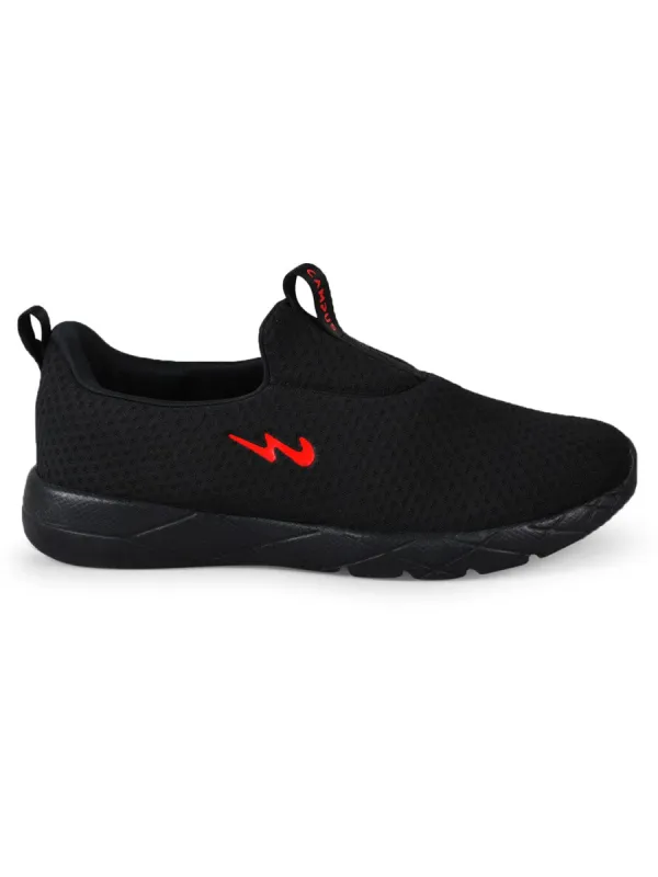 CROMP Black Men's Running Shoes sold by Campus Shoes