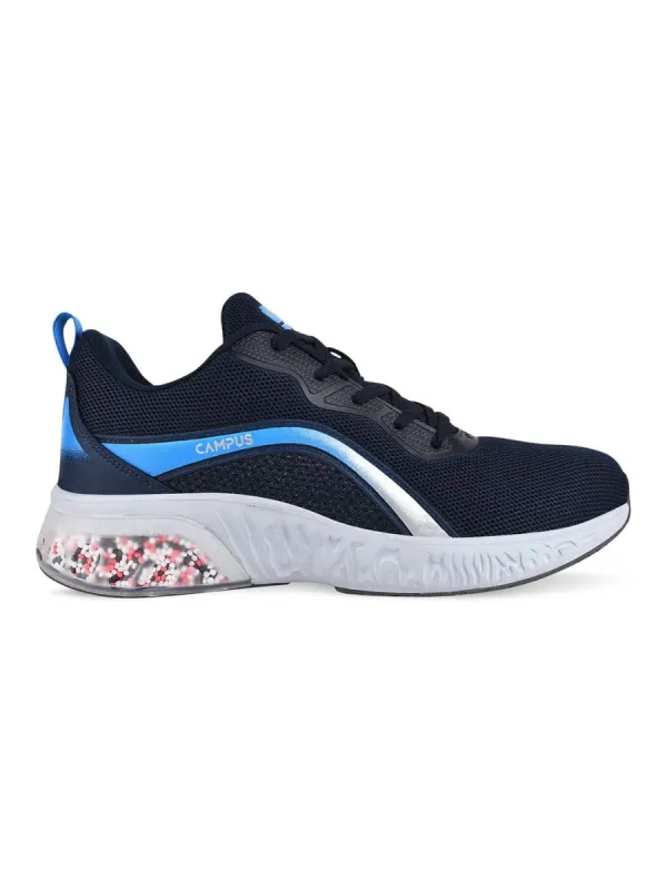 CLAY Navy Men's Running Shoes sold by Campus Shoes
