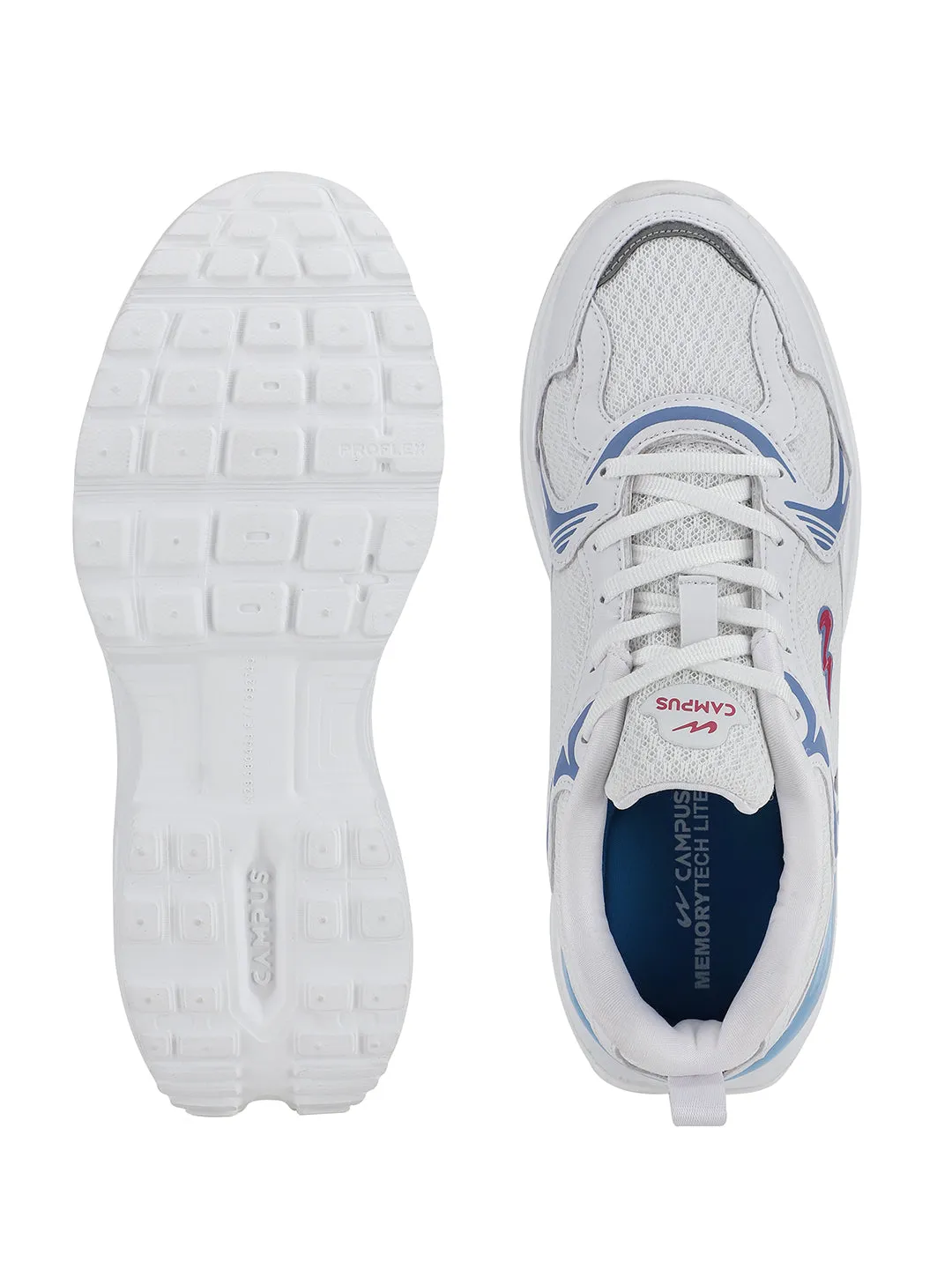 SELICAN White Women's Sneakers sold by Campus Shoes product image thumbnail 4