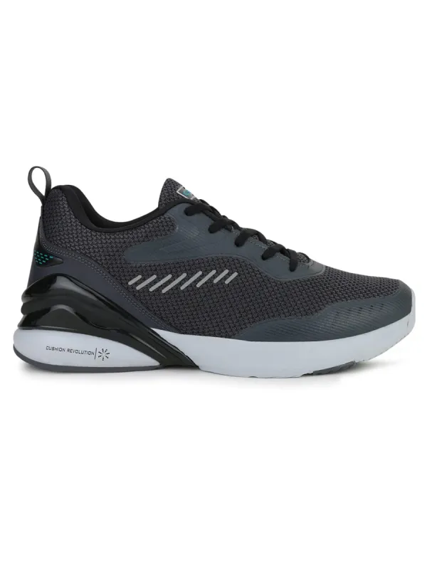 FORTE PRO Grey Men's Running Shoes sold by Campus Shoes