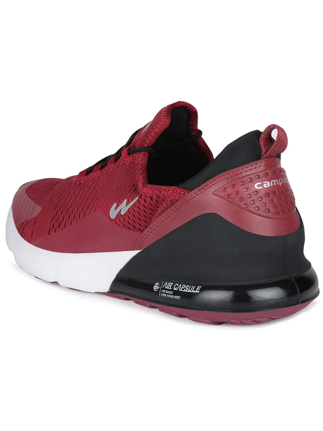 DRAGON Burgundy Men's Running Shoes sold by Campus Shoes product image thumbnail 3