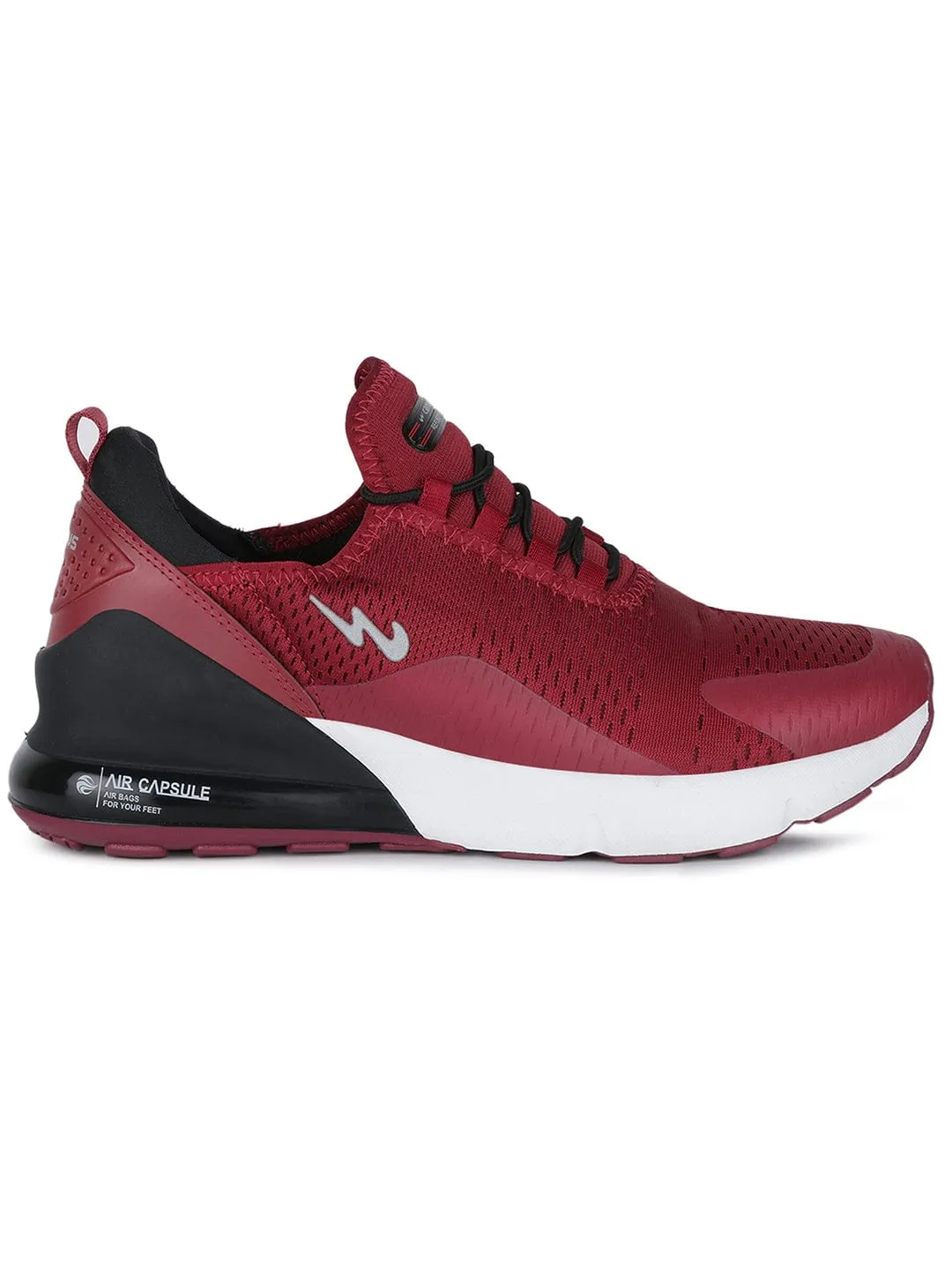 DRAGON Burgundy Men's Running Shoes sold by Campus Shoes