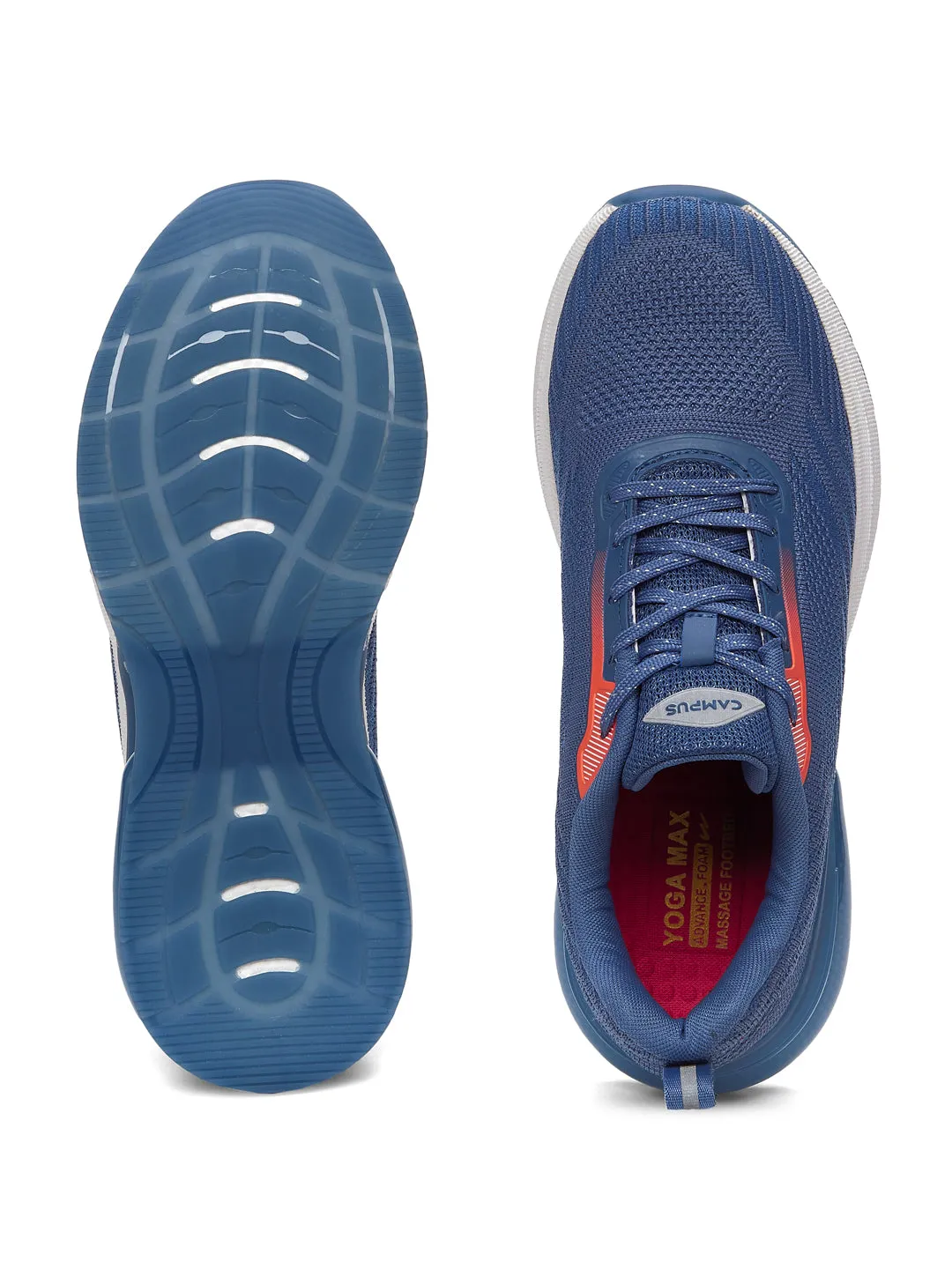 SUMMIT Blue Men's Running Shoes sold by Campus Shoes product image thumbnail 4