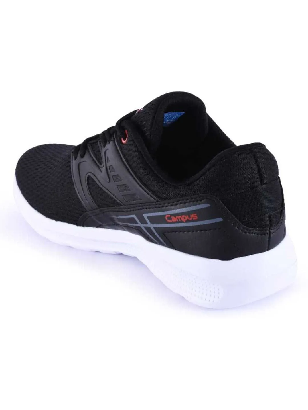SLIDO Black Men's Running Shoes sold by Campus Shoes product image thumbnail 3