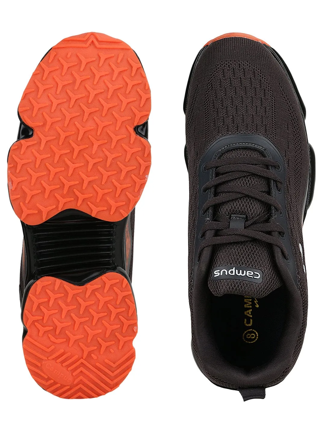 DIAMOND Grey Men's Running Shoes sold by Campus Shoes product image thumbnail 4