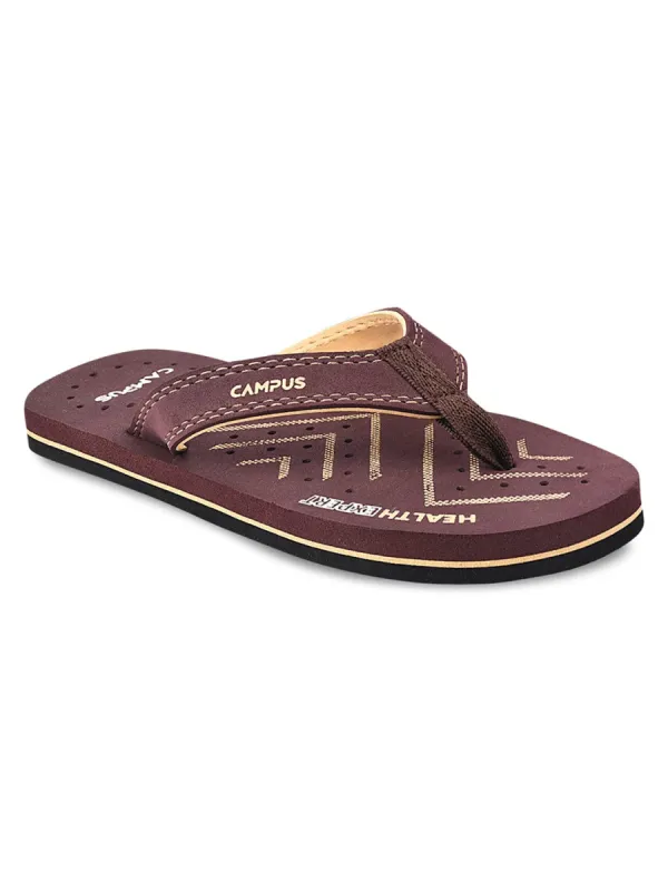 GCL-2004 Brown Women's Flip flops sold by Campus Shoes
