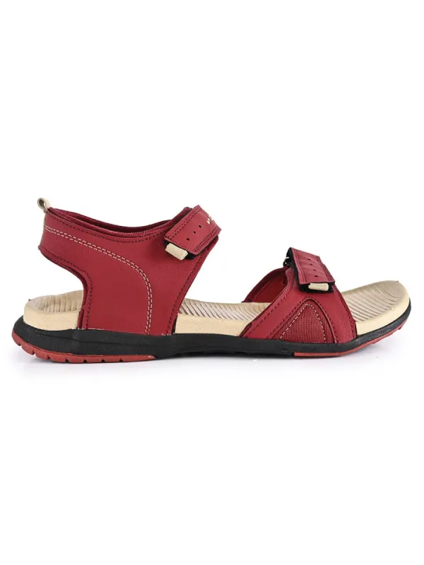 SD-058 Red Men's Sports Sandal sold by Campus Shoes