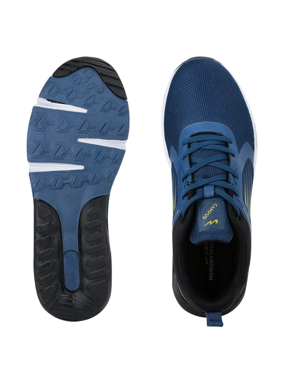 TORMENTOR Blue Men's Running Shoes sold by Campus Shoes product image thumbnail 4
