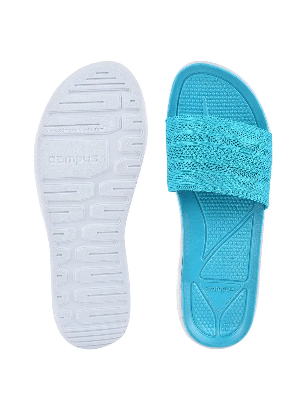 SL-404L-A Blue Women's Slides sold by Campus Shoes product image thumbnail 4