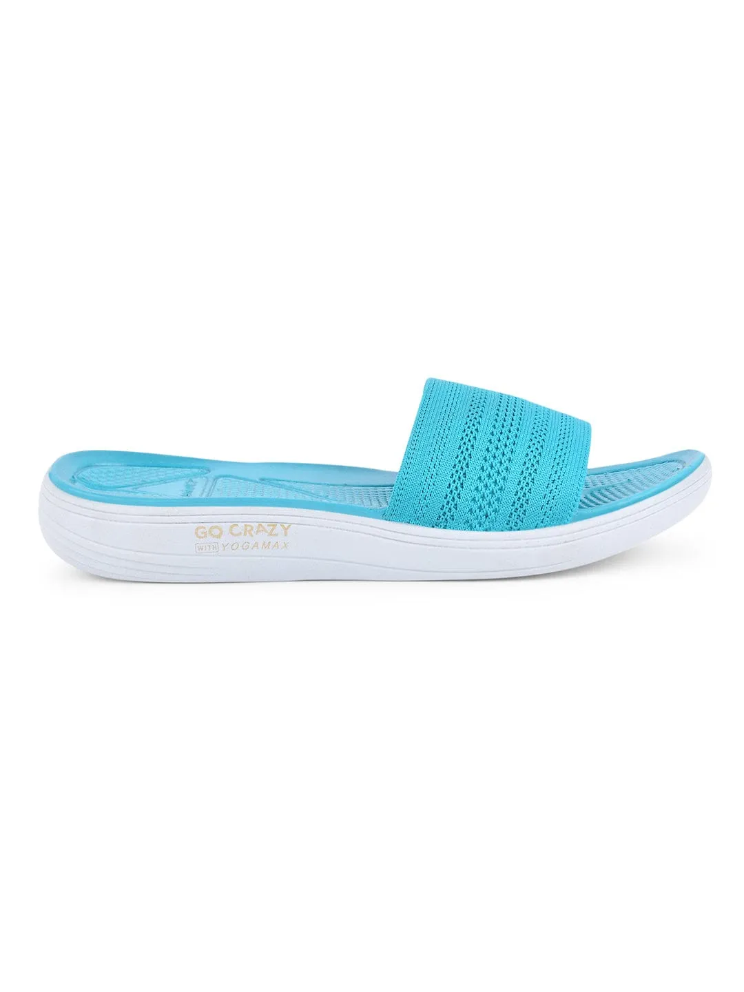 SL-404L-A Blue Women's Slides sold by Campus Shoes product image thumbnail 2
