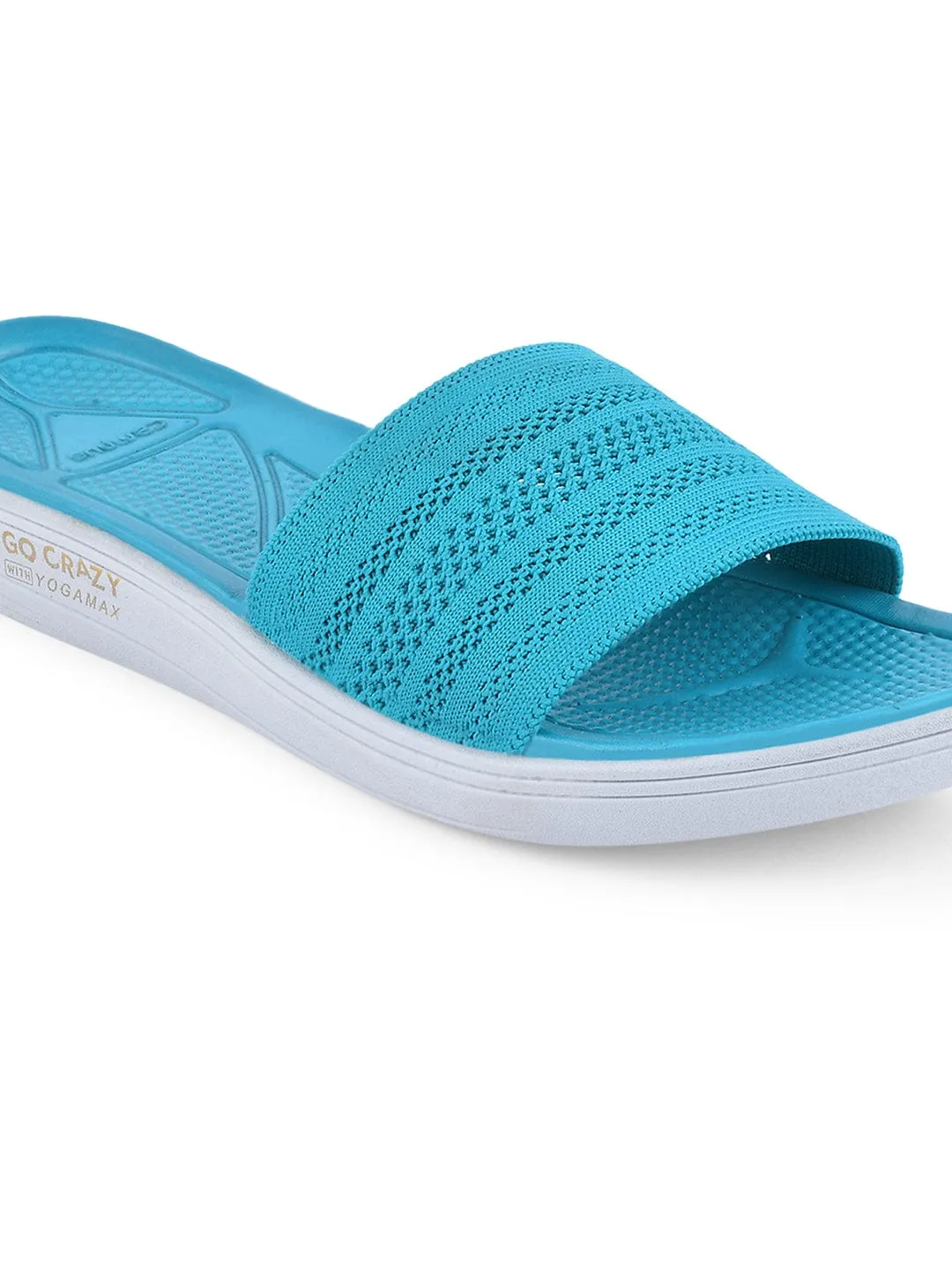 SL-404L-A Blue Women's Slides sold by Campus Shoes product image thumbnail 5
