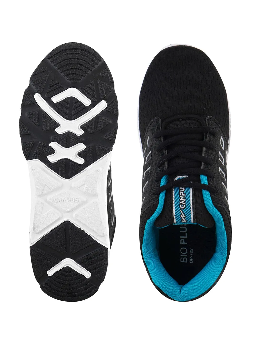 BP-722 Black Men's Sports Shoes sold by Campus Shoes product image thumbnail 4