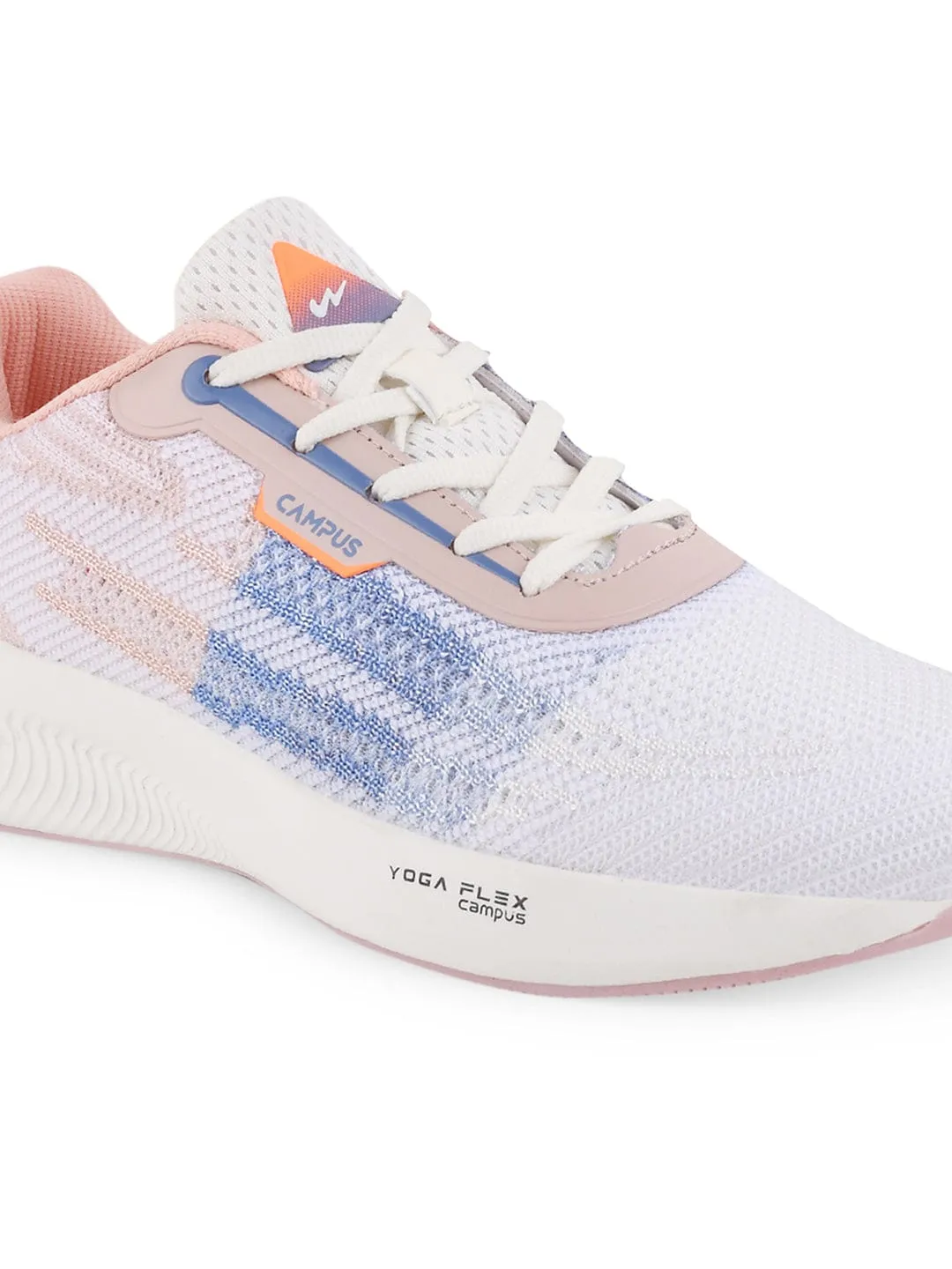 CAMP-SMILE Peach Women's Running Shoes sold by Campus Shoes product image thumbnail 4