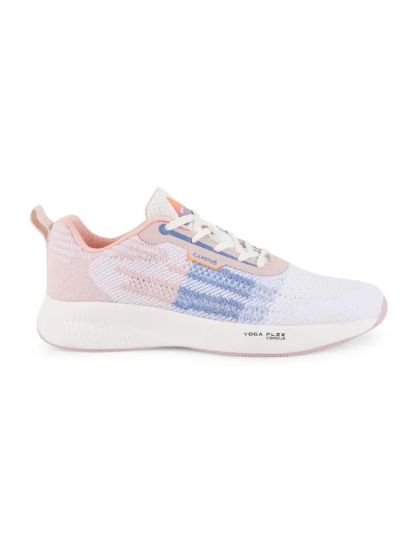 CAMP-SMILE Peach Women's Running Shoes sold by Campus Shoes