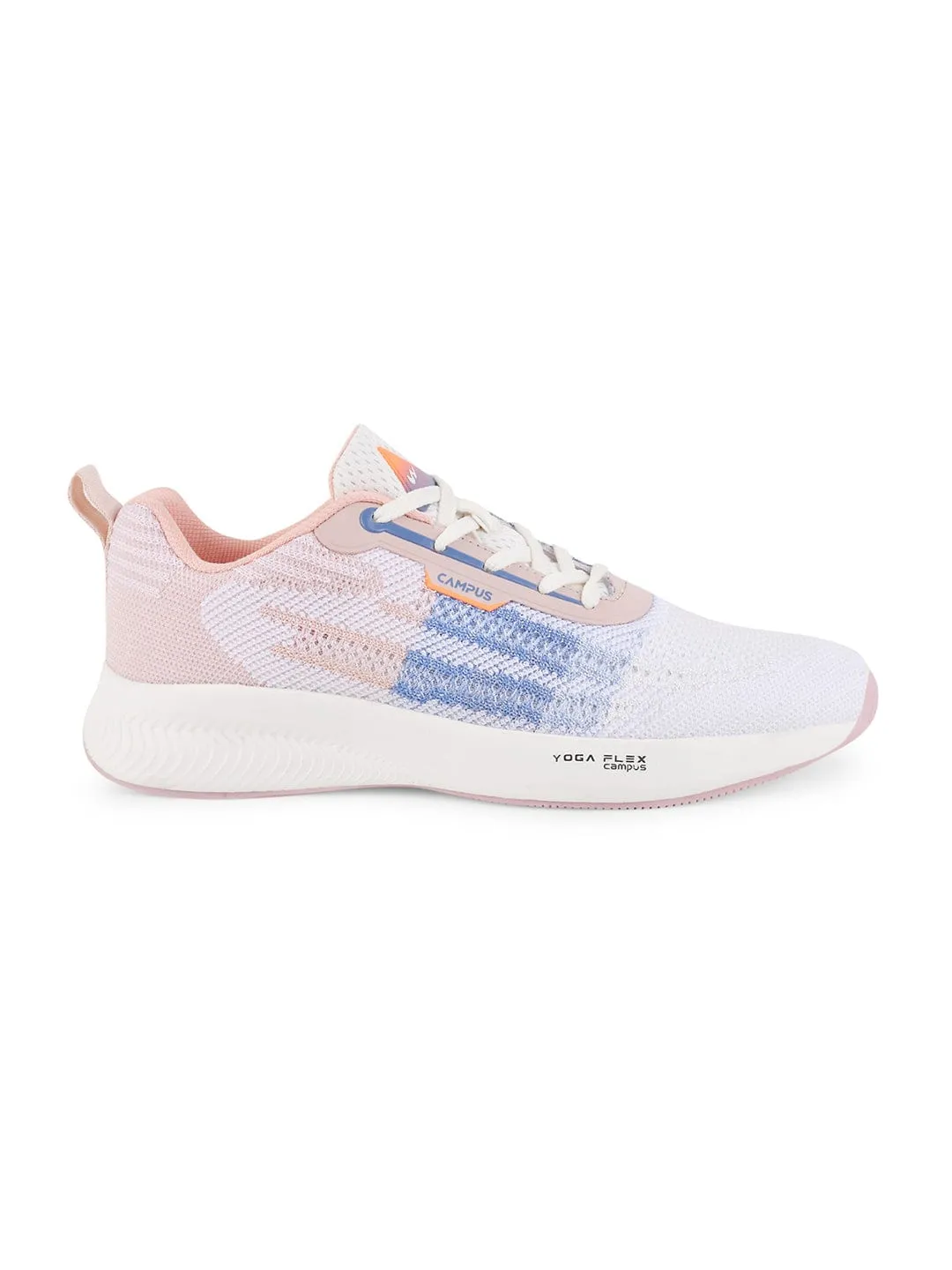 CAMP-SMILE Peach Women's Running Shoes sold by Campus Shoes