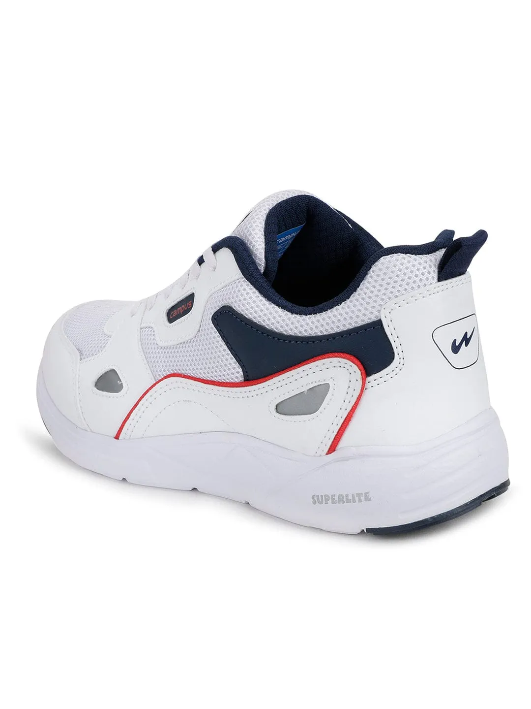 WISDOM White Men's Running Shoes sold by Campus Shoes product image thumbnail 3
