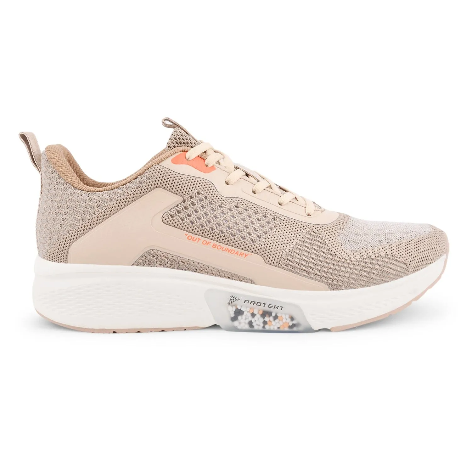 PARKY Beige Men's Running Shoes sold by Campus Shoes