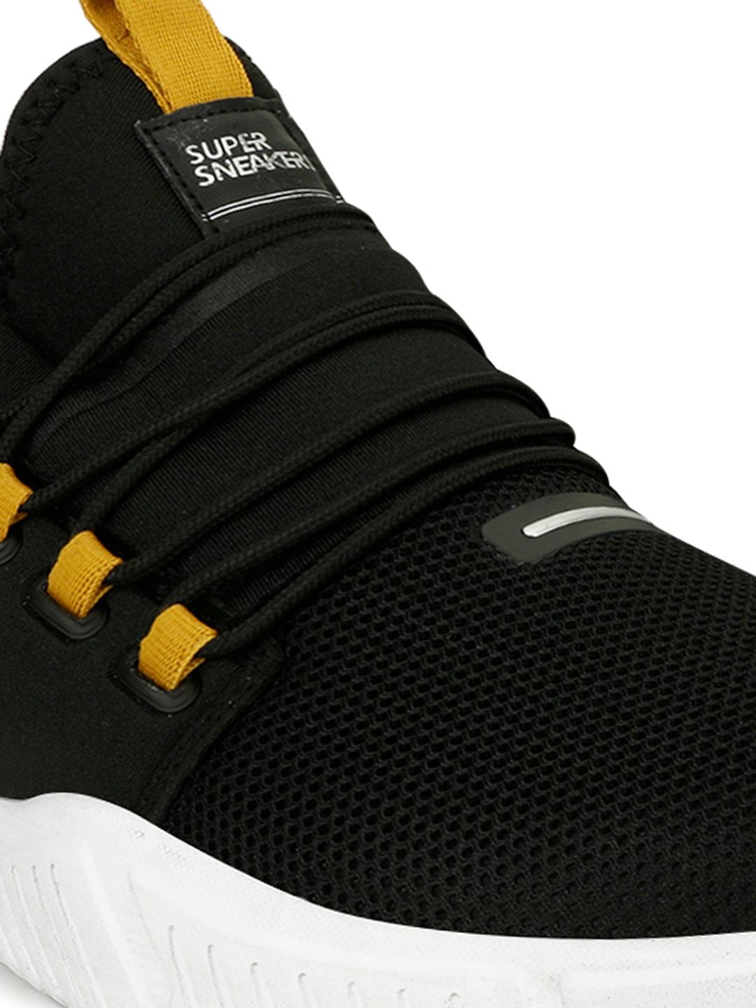 KENT PRO Black Men's Running Shoes sold by Campus Shoes product image thumbnail 5