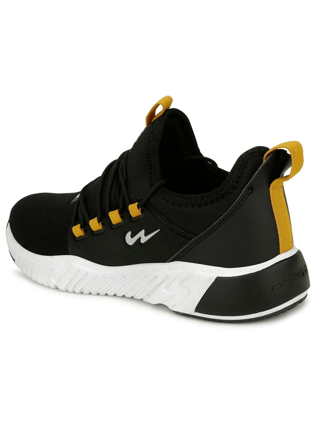 KENT PRO Black Men's Running Shoes sold by Campus Shoes product image thumbnail 3