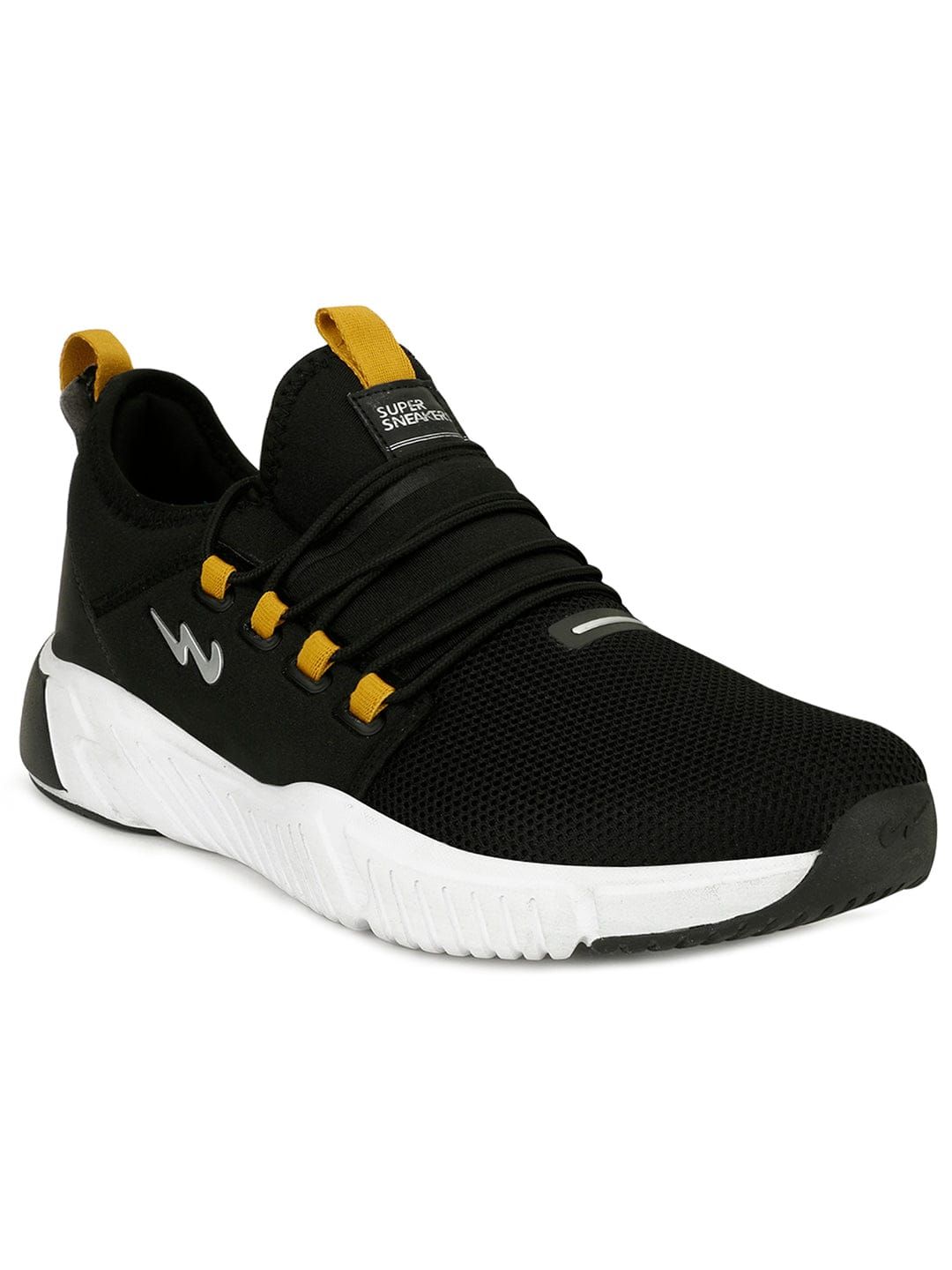 KENT PRO Black Men's Running Shoes sold by Campus Shoes product image thumbnail 2