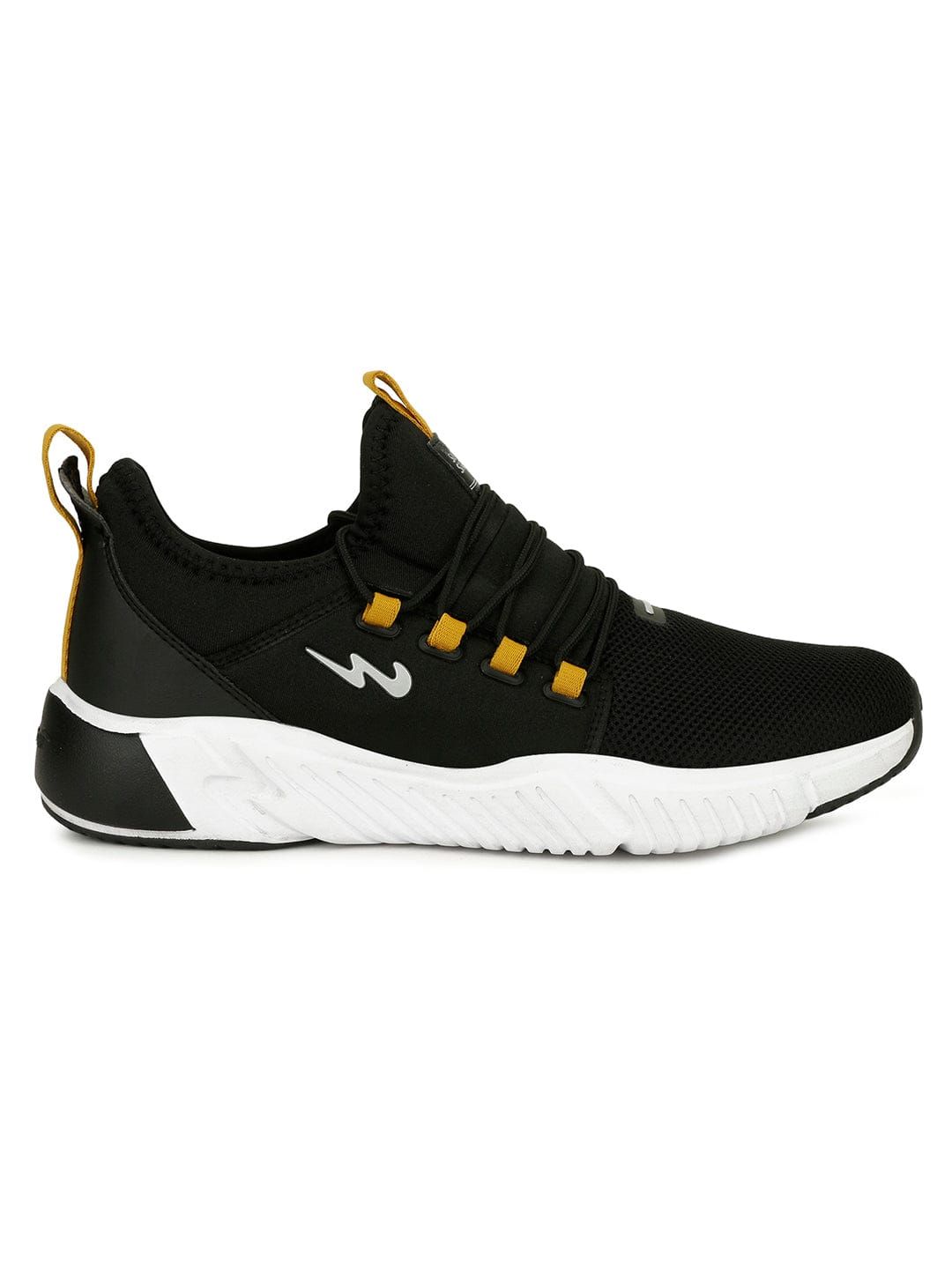 KENT PRO Black Men's Running Shoes sold by Campus Shoes