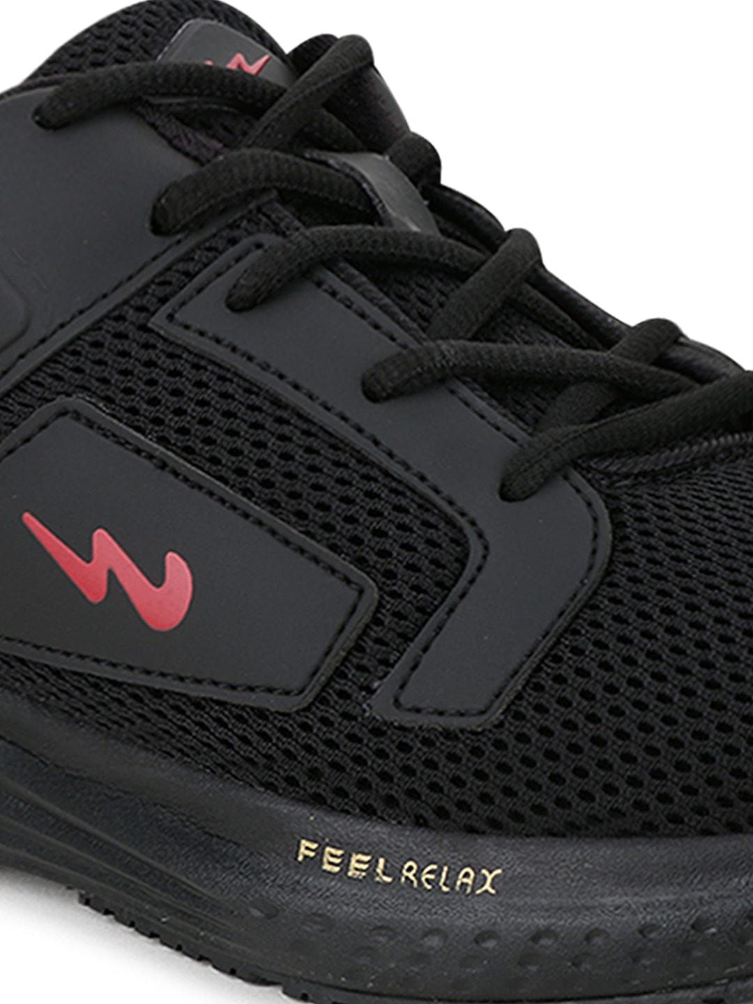 ALBERT Black Men's Running Shoes sold by Campus Shoes product image thumbnail 5