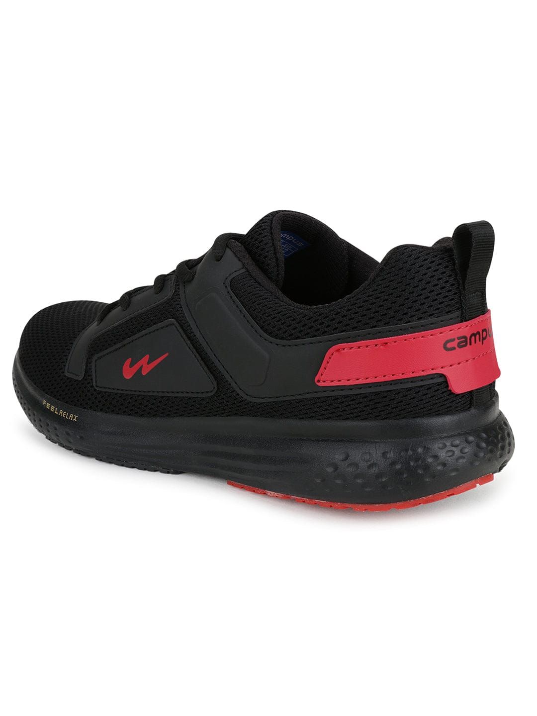 ALBERT Black Men's Running Shoes sold by Campus Shoes product image thumbnail 3