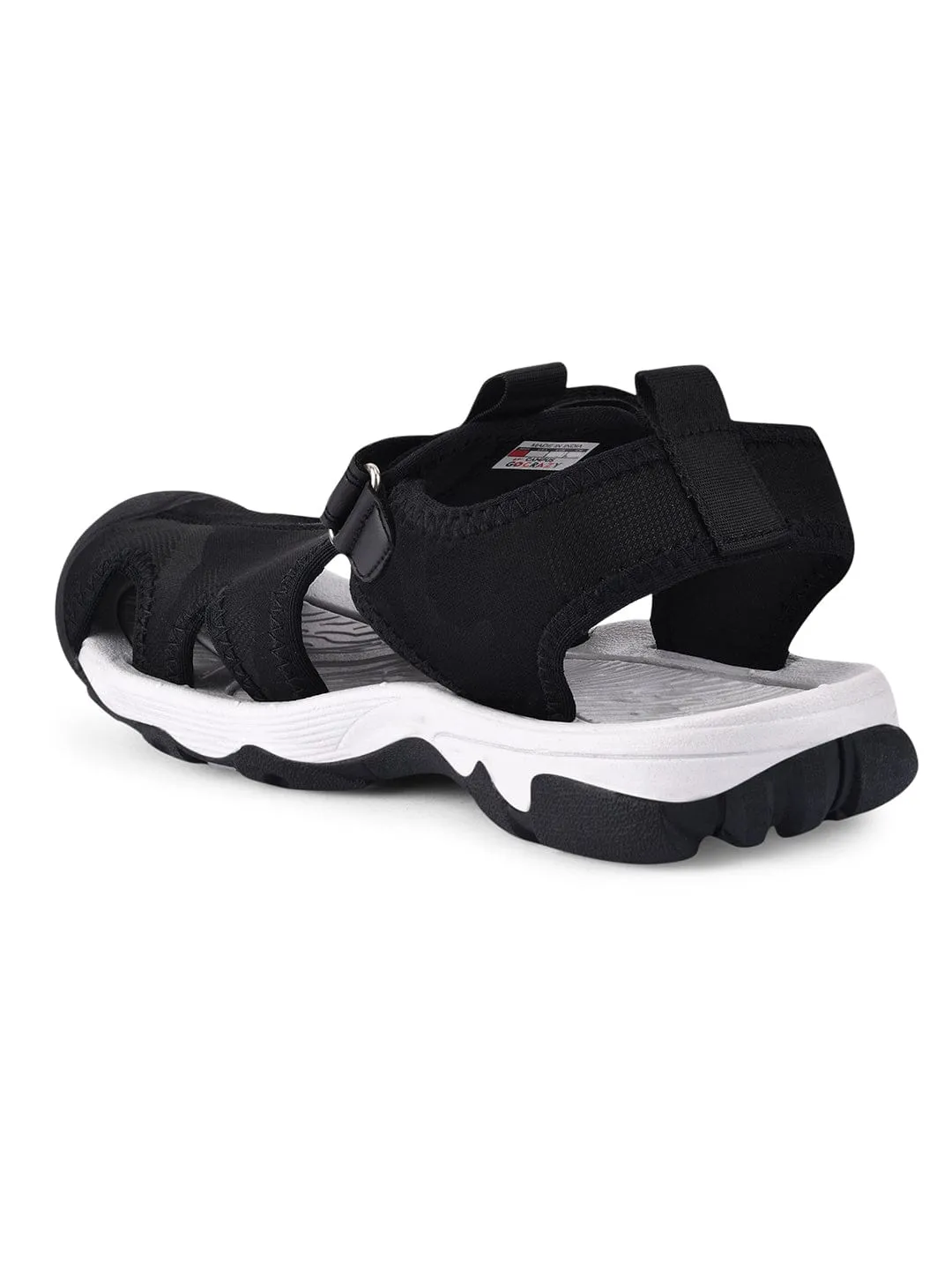 GC-22106 Black Men's Sandals sold by Campus Shoes product image thumbnail 3