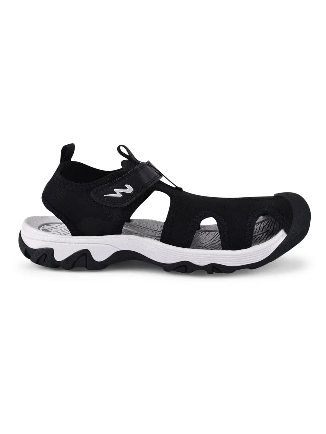 GC-22106 Black Men's Sandals sold by Campus Shoes
