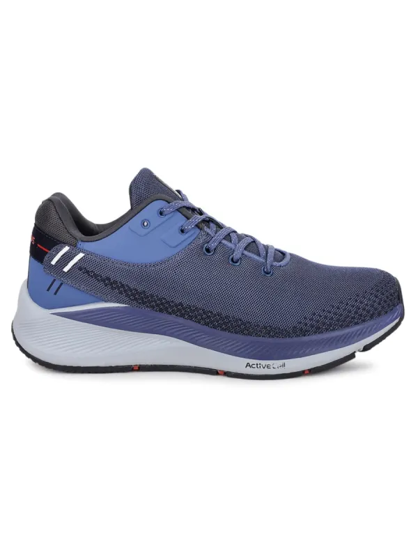 DIABLO Navy Men's Running Shoes sold by Campus Shoes