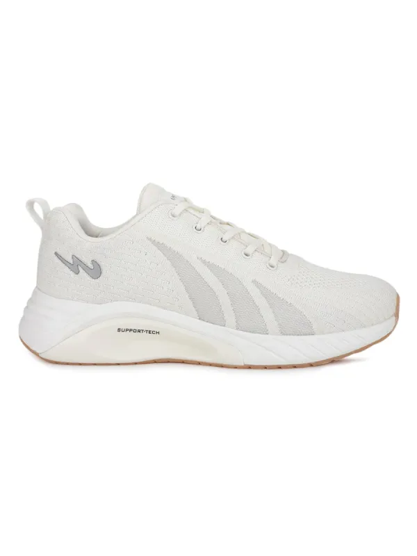 BENNETT Off White Men's Running Shoes sold by Campus Shoes
