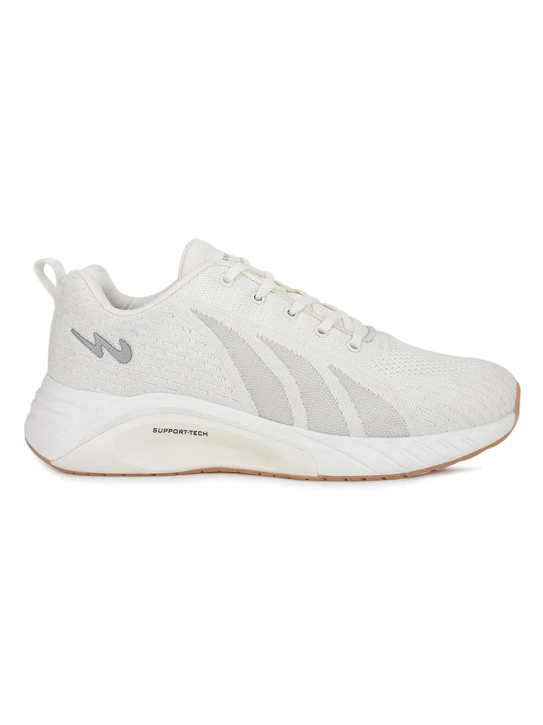 BENNETT Off White Men's Running Shoes sold by Campus Shoes