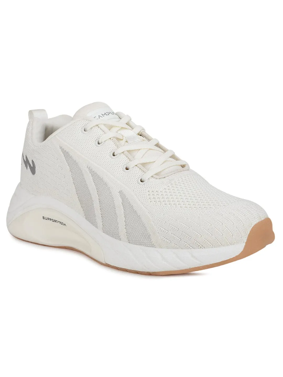 BENNETT Off White Men's Running Shoes sold by Campus Shoes product image thumbnail 2