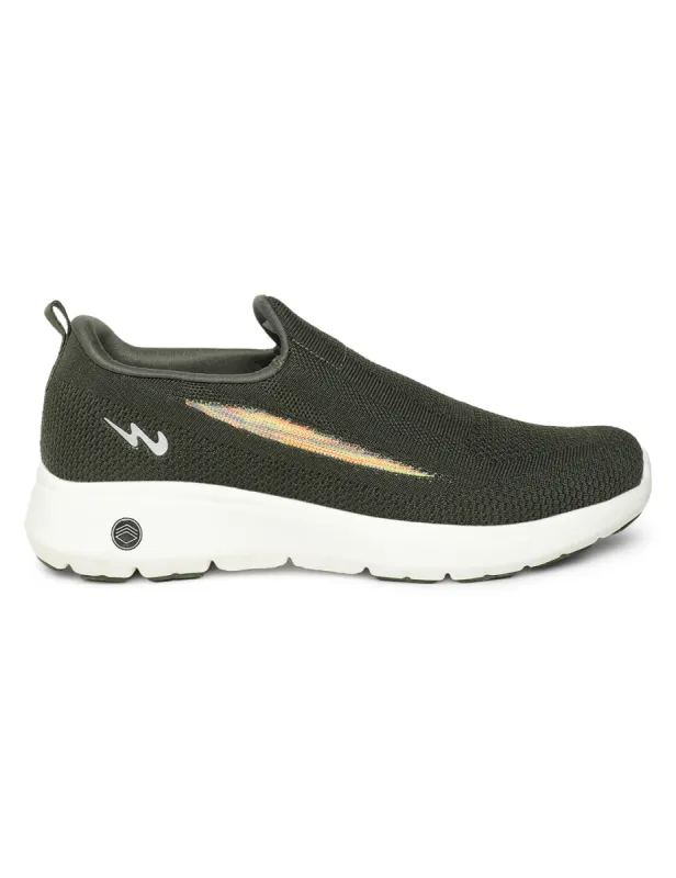 DRAFT Olive Men's Walking Shoes sold by Campus Shoes
