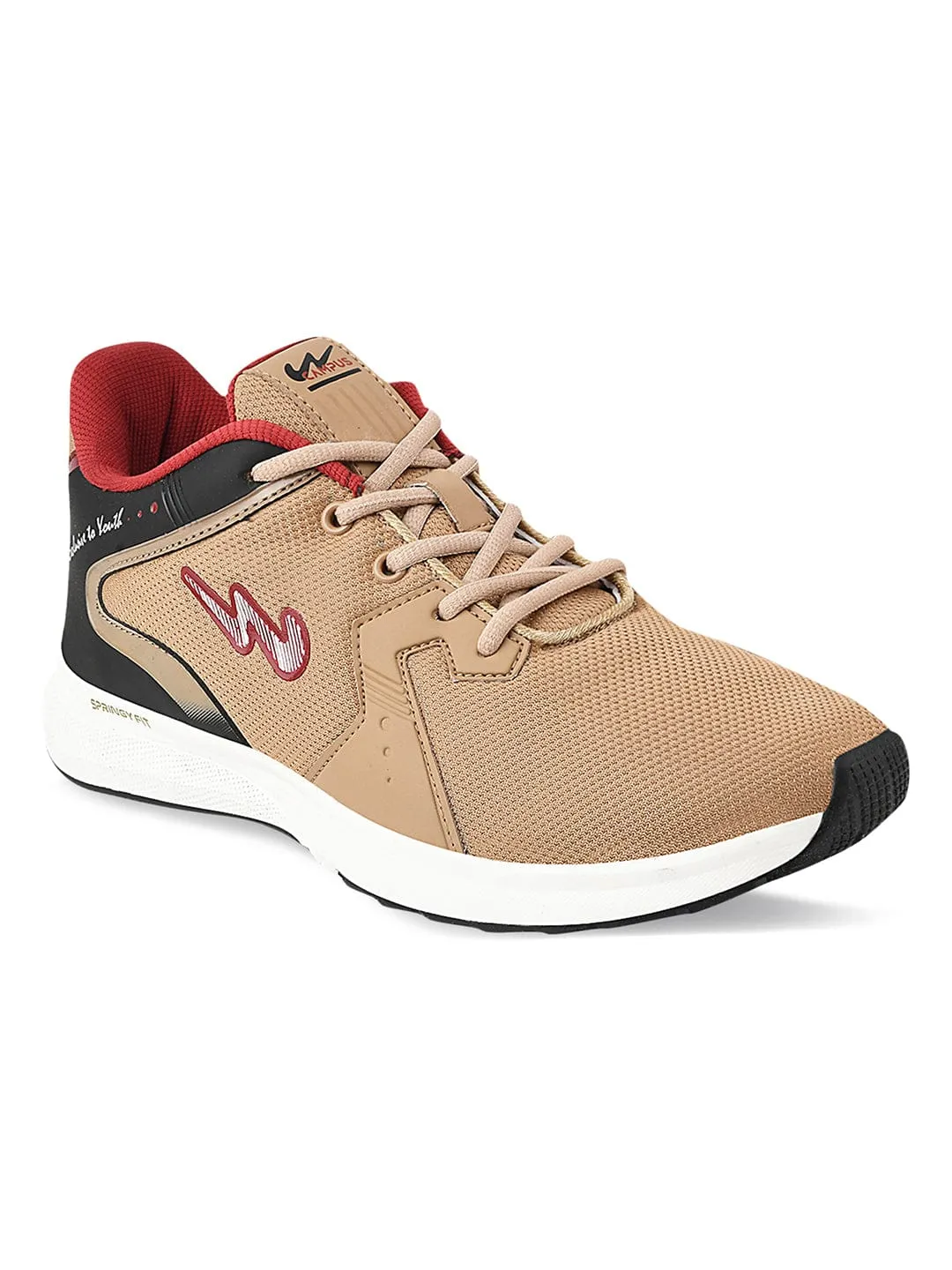 FRED Beige Men's Running Shoes sold by Campus Shoes product image thumbnail 2