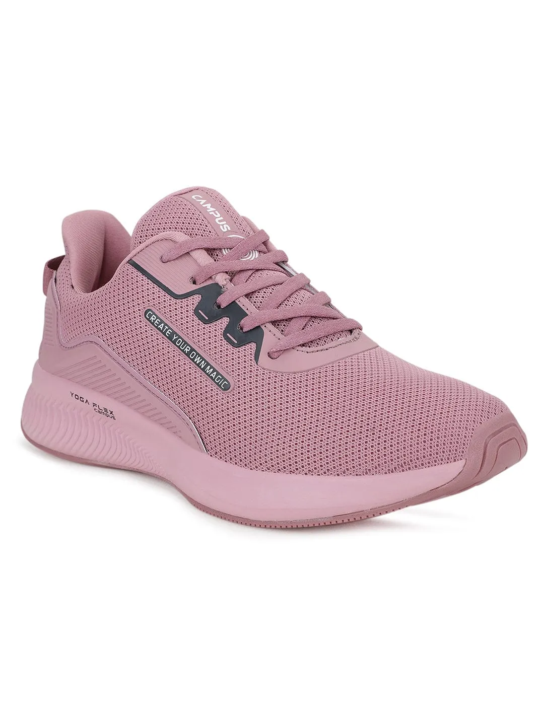 BUBBLES Pink Women's Running Shoes sold by Campus Shoes product image thumbnail 2