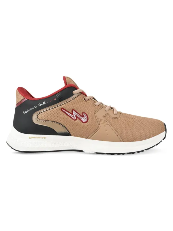 FRED Beige Men's Running Shoes sold by Campus Shoes