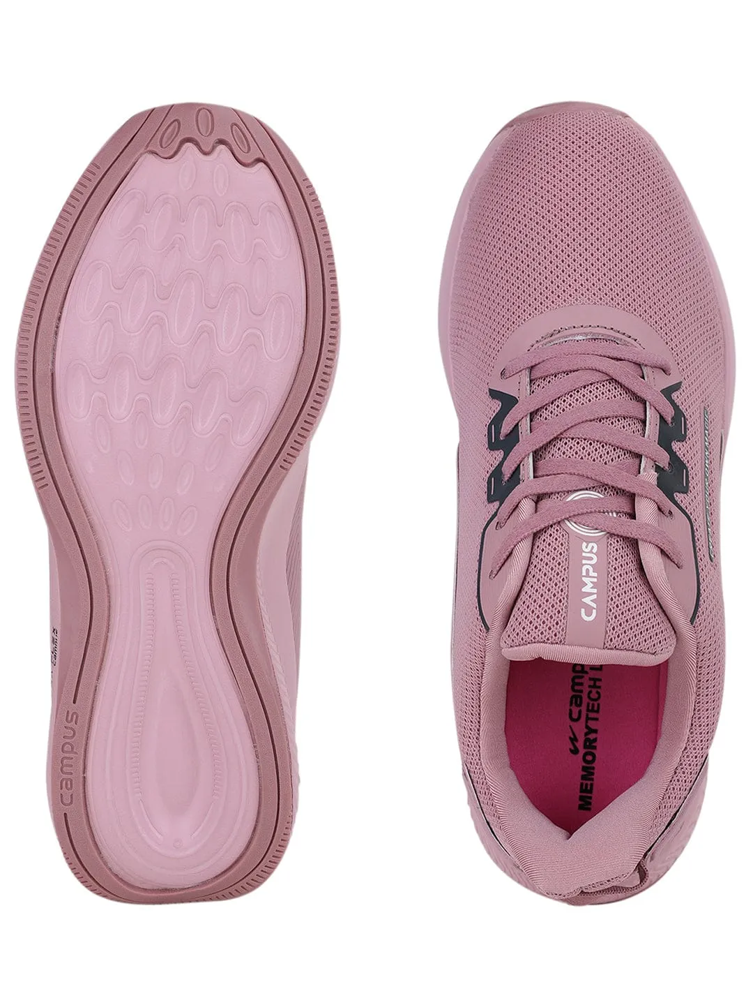 BUBBLES Pink Women's Running Shoes sold by Campus Shoes product image thumbnail 5
