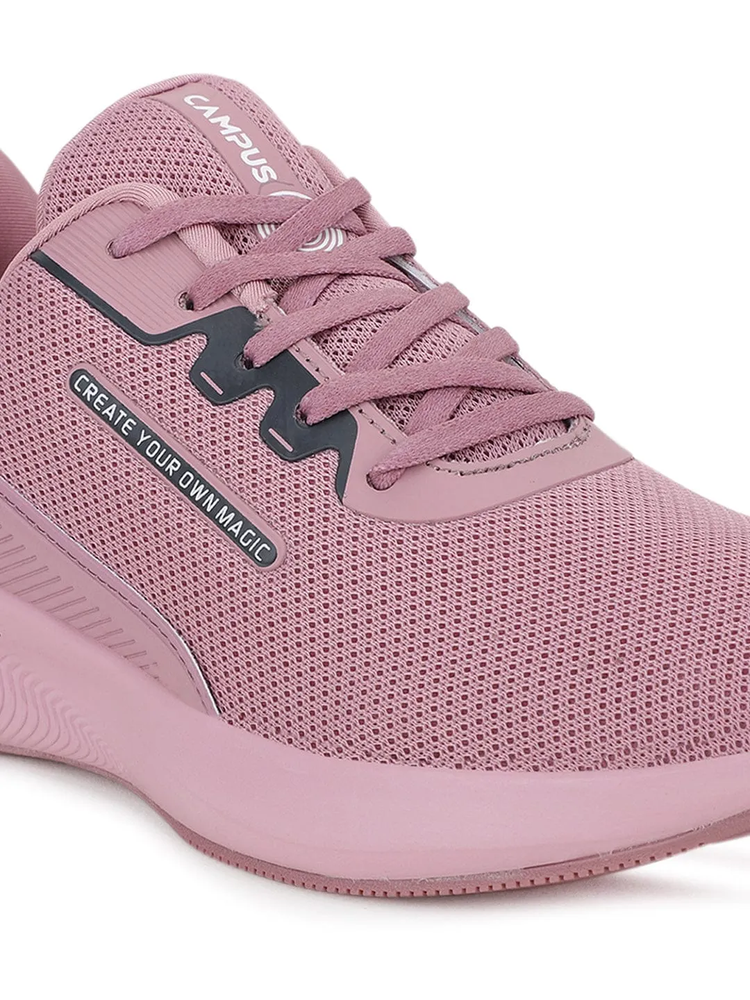 BUBBLES Pink Women's Running Shoes sold by Campus Shoes product image thumbnail 4