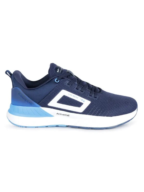 EVOK Navy Men's Sports Shoes sold by Campus Shoes