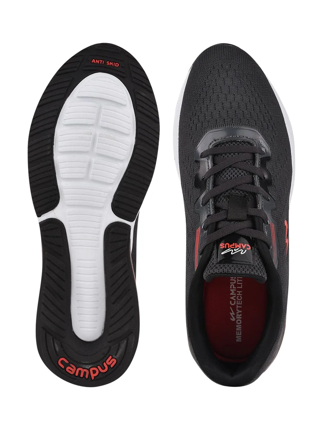 XING Grey Men's Running Shoes sold by Campus Shoes product image thumbnail 4