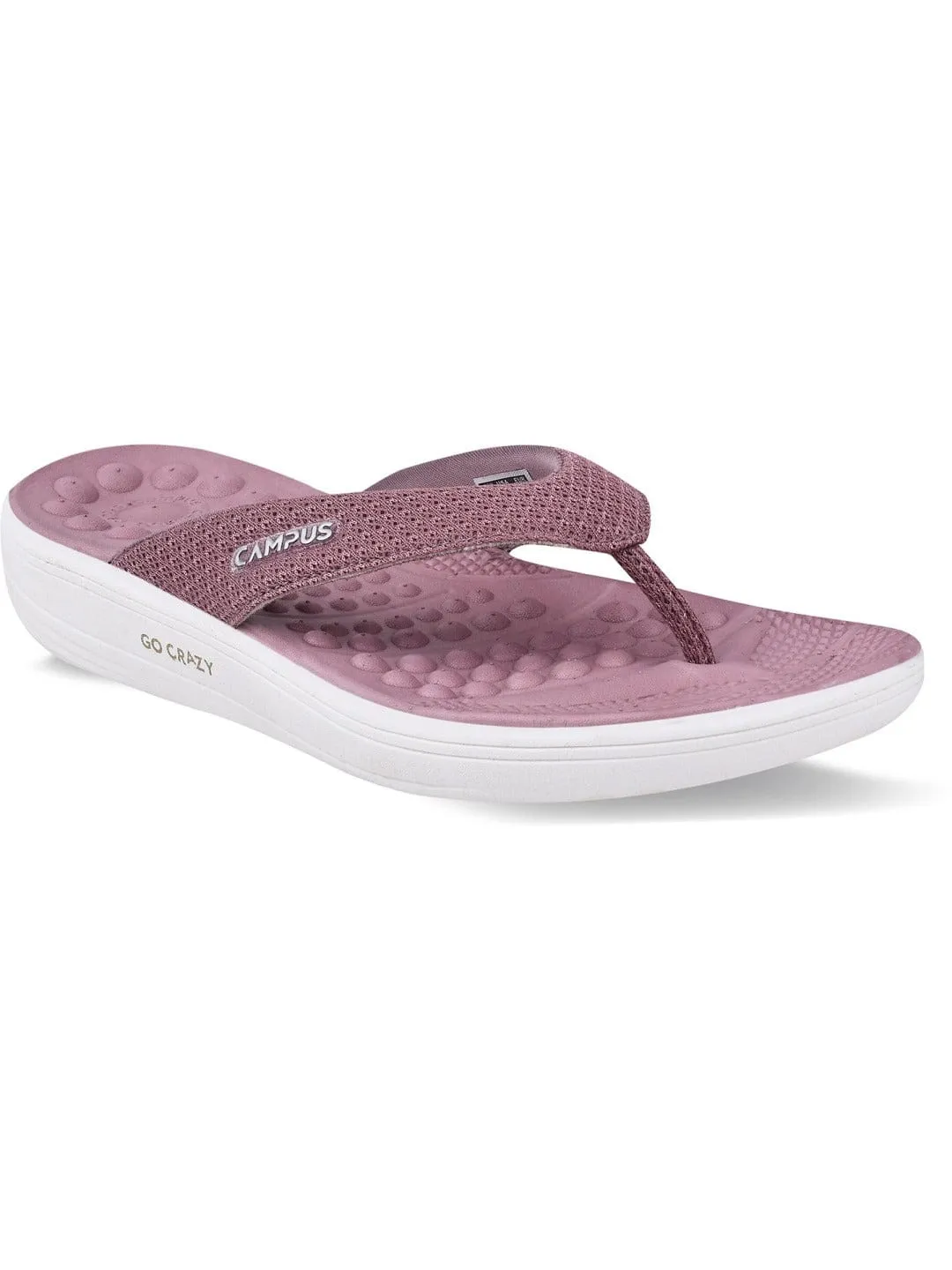 SL-411L Pink Women's Flip Flops sold by Campus Shoes