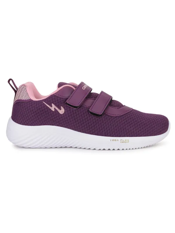 LISA PLUS V Purple Women's Running Shoes sold by Campus Shoes