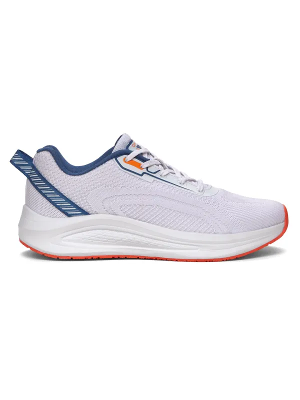 PLUSH White Men's Running Shoes sold by Campus Shoes
